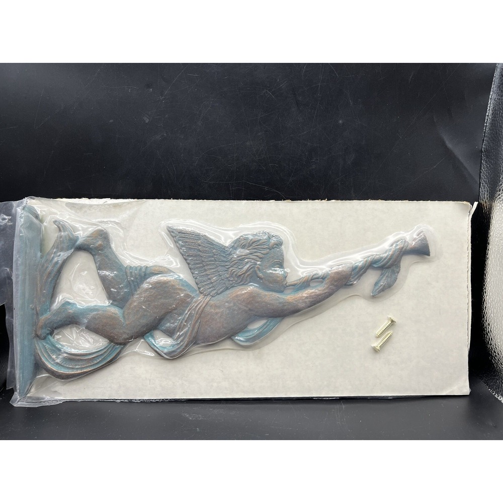 Whitehall Products Ltd Cherub Angel Plaque Cast Aluminium Sign  New